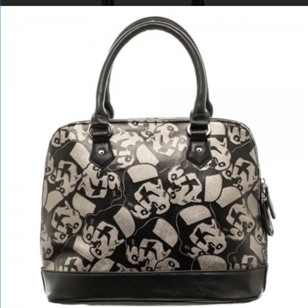 Star Wars Stormtrooper Dome Satchel with Metal Charm